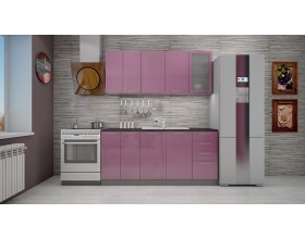 Кухня София сирень металлик 1,8 м.