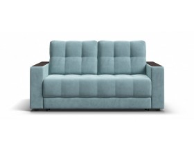 Босс двухместный диван Велюр Монолит аква