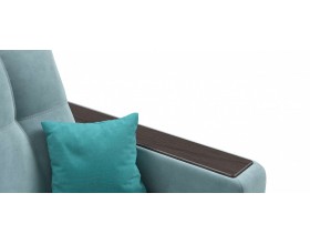 Босс двухместный диван Велюр Монолит аква