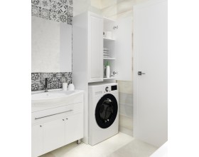 Шкаф Wall Classic 67 2д Белый глянец