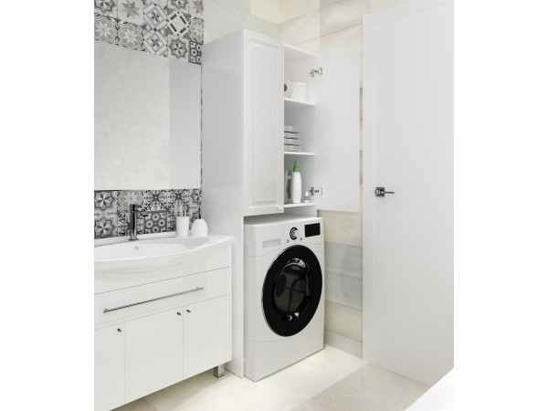 Шкаф Wall Classic 67 2д Белый глянец