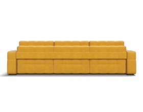 Босс ХО Макс диван Велюр Монолит желтый