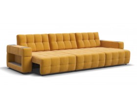 Босс ХО Макс диван Велюр Монолит желтый