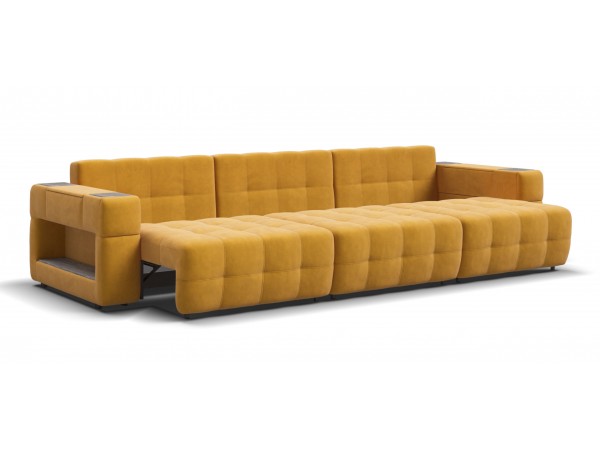 Диван BOSS.XO MAX велюр Monolit маст / WOOD Rock