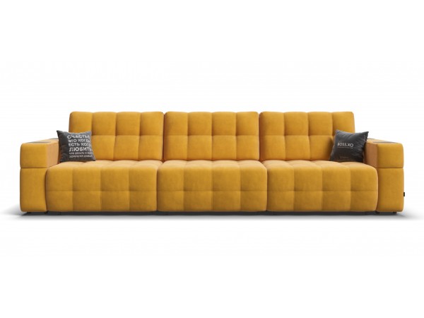 Диван BOSS.XO MAX велюр Monolit маст / WOOD Rock