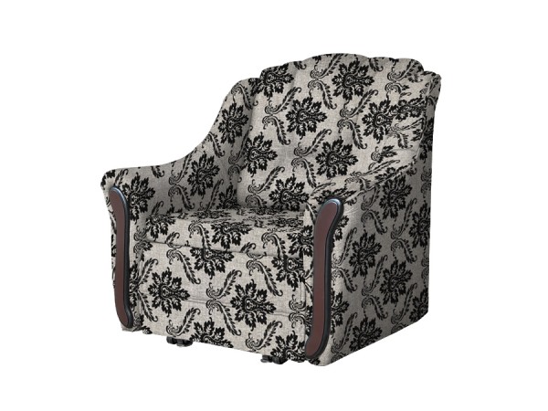 Кресло-кровать Виктория (рогожка вензель коричневый)