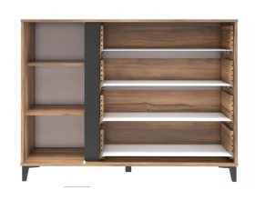 Богемия 463.03 Комод Дуб барокко/Зелёный