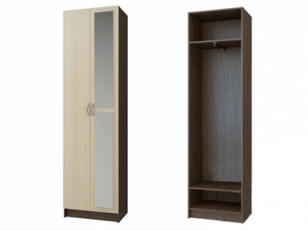 Шкаф 2 створчатый для прихожей Вега ШК-2 (Без Зеркала) Шкаф 2 створчатый для прихожей Вега ШК-2 (Без Зеркала)