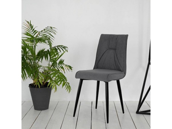 Стул Сенатор велюр Графит, 2 шт.