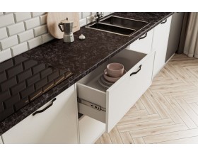 Модульная кухня Марта белый скин 2,2*2,7 м 