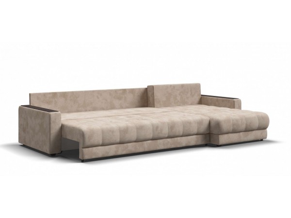 Угловой диван BOSS 3.0 MAX велюр Alkantara пепел Угловой диван BOSS 3.0 MAX велюр Alkantara пепел