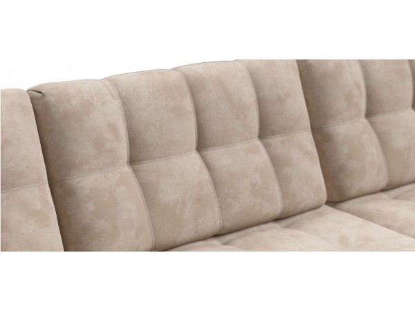 Угловой диван BOSS 3.0 MAX велюр Alkantara пепел Угловой диван BOSS 3.0 MAX велюр Alkantara пепел