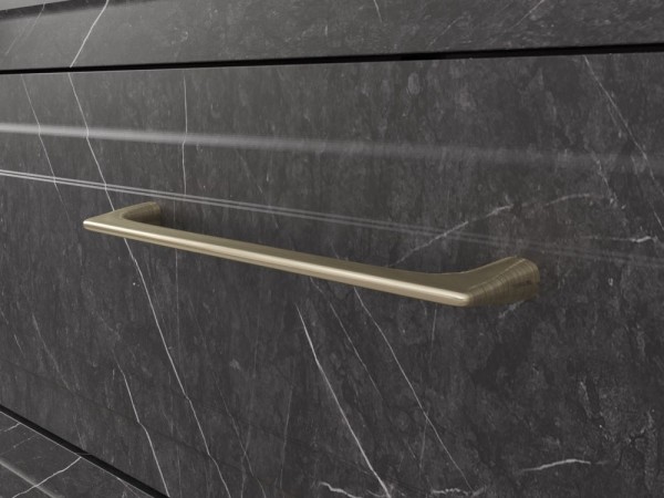 Ручка-скоба 160 матовое золото