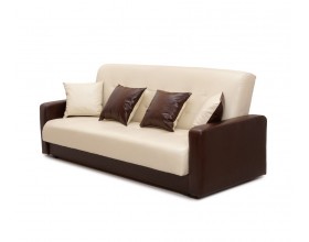 Диван Аккорд бежевый комби