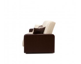 Диван Аккорд бежевый комби