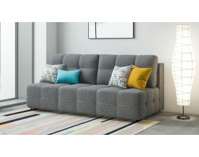 Денди Мини диван Рогожка Мальмо серый