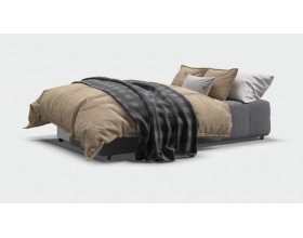 Денди Мини диван Рогожка Мальмо серый