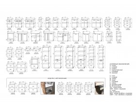 Модульная кухня Лофт 2,6  м 