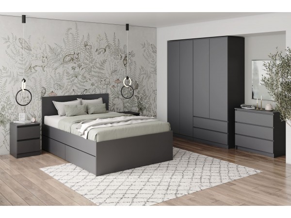 Кровать «Мори» КРМЯ 1400.1 Кровать «Мори» КРМЯ 1400.1