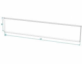 Цоколь ЛДСП кухонный 520мм