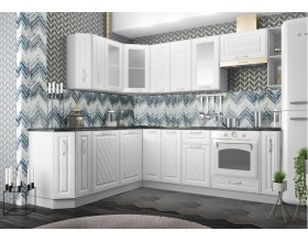 Кухня Вариант фасада Вита Белый 3,2м