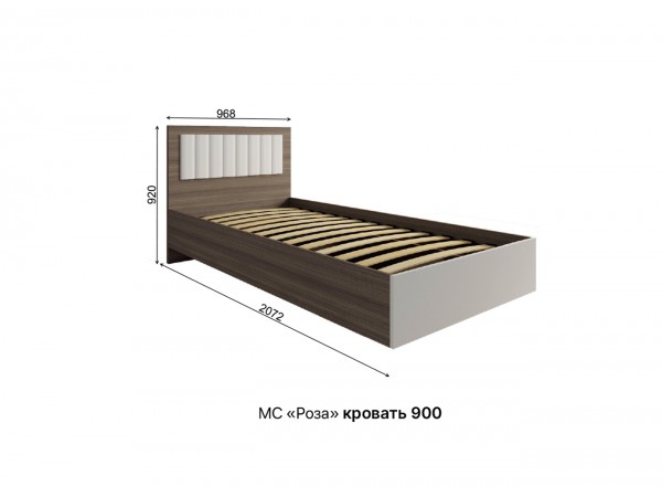 Кровать «Роза» 900