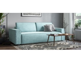 Норд диван Велюр Монолит аква
