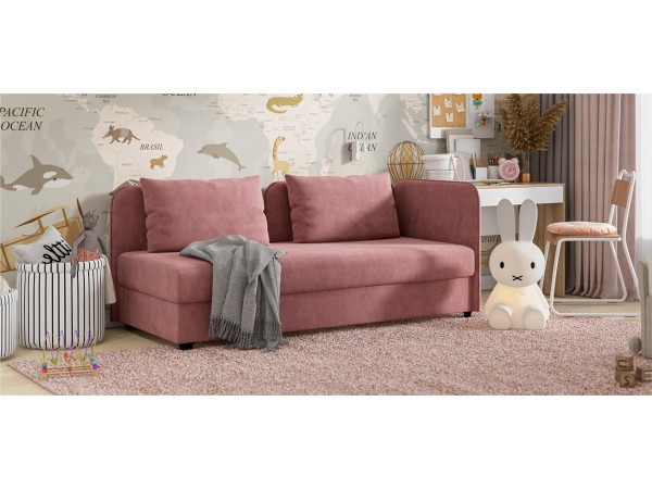 Тахта Ирис велюр Monolit роуз