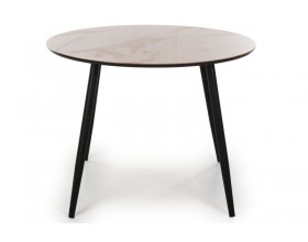 Стол обеденный "Милтон" ЛЕОНАРДО/Черный