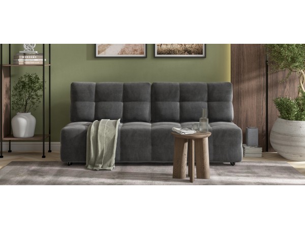 DANDY Mini SE диван велюр Monolit серый