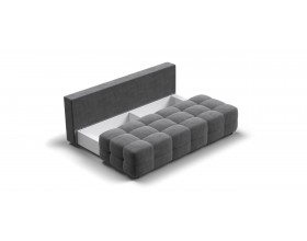 Денди Мини диван Велюр Монолит серый