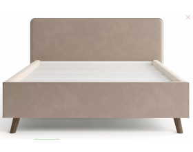 Ванесса кровать 1,6 бежевый