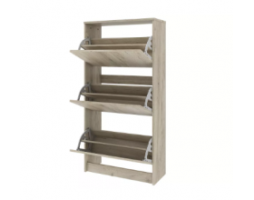 Лофт 117.13 Тумба для обуви 3 фасада Дуб крафт серый