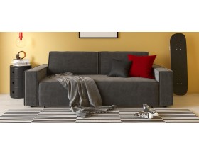 Норд диван Велюр Монолит серый