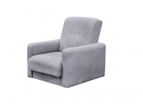 Кресло Лондон рогожка серая 