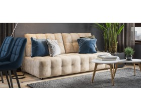 Босс Мини диван Велюр Алькантара пепел