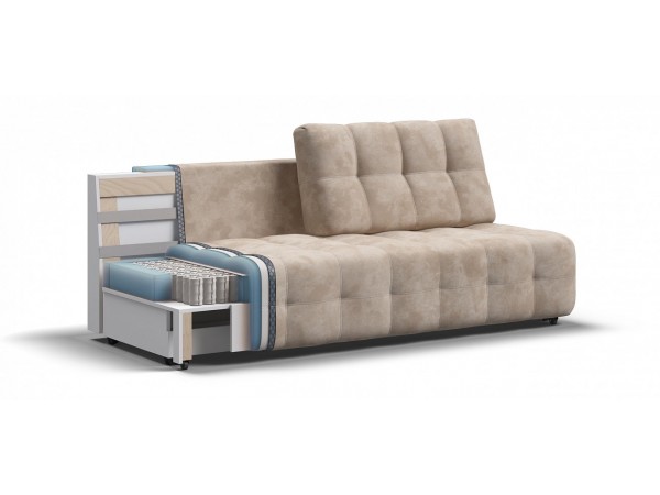 BOSS 2.0 Mini диван велюр Alkantara пепел BOSS 2.0 Mini диван велюр Alkantara пепел