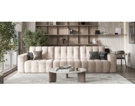 Босс ХО Макс диван Велюр Монолит латте