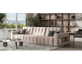 Босс ХО Макс диван Велюр Монолит латте