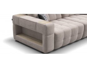 Босс ХО Макс диван Велюр Монолит латте