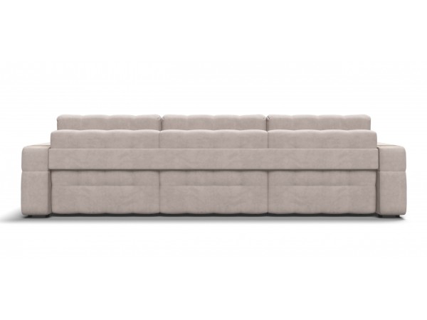 Диван BOSS.XO MAX велюр Monolit латте / WOOD Snow