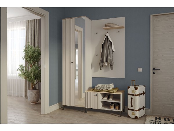   Тоскана 535.01 Шкаф 2-х дверный Кашемир серый