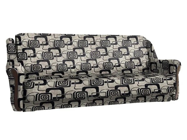 Диван Анна-1 (рогожка кубики коричневые)