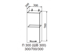 Корпус верхний П 300