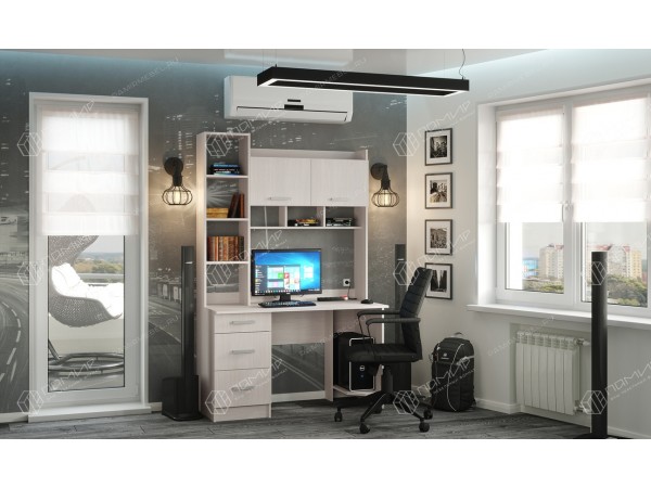 Письменно-компьютерный стол ПКС-5  Анкор светлый