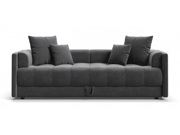 Тахта BOSS велюр Monolit серый