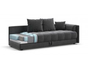 Босс тахта Велюр Монолит серый