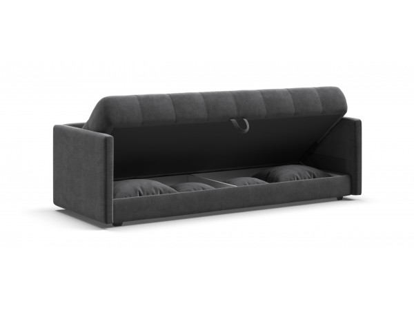 Тахта BOSS велюр Monolit серый