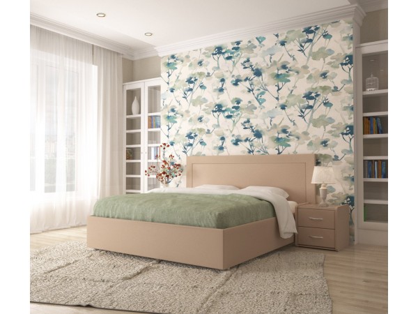 Кровать Модерн с гладким центром