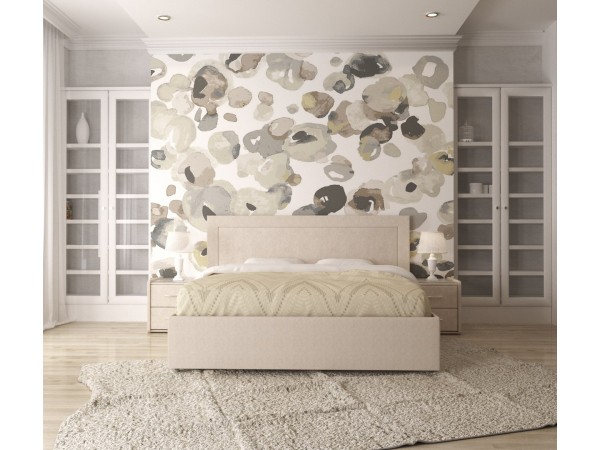 Кровать Модерн с гладким центром